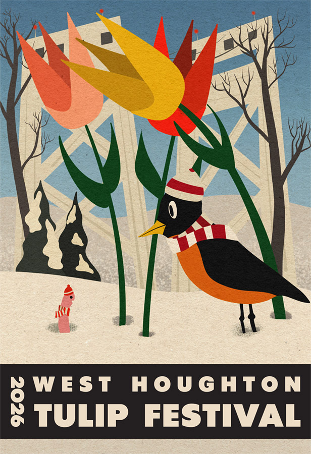 2025 West Houghton Tulip Festival logo